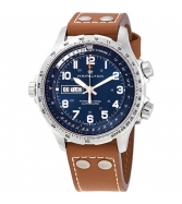 HAMILTON Khaki Aviation X-Wind Automatic Blue Dial Men's Wa
